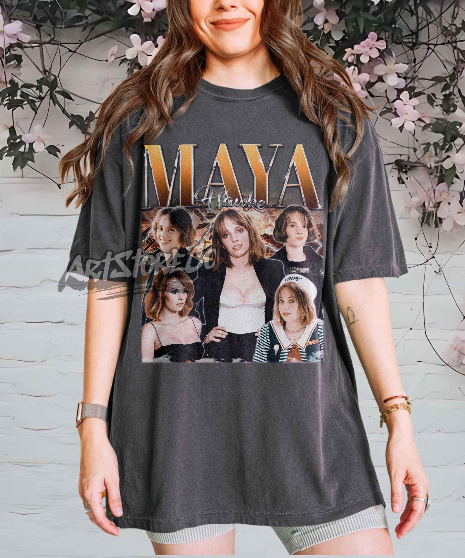 MAYA HAWKE Graphic Tee, Retro Indie Movie Apparel 3XL