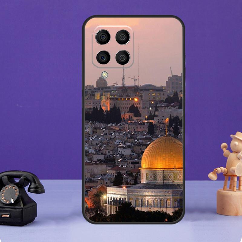 Jerusalem Building Case For Samsung Galaxy M34 M13 M53 M51 M31 M11 M14 M54 M12 M32 M52 M16 M36 M56 M15 M35 M55