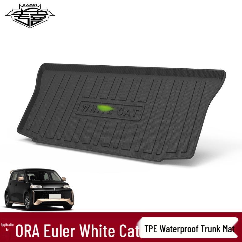 

Коврик в багажник ORA Good Cat: Экологичный ТПЭ, Водонепроницаемый для моделей Good Cat, Black Cat, White Cat, Lightning Cat 2022 ORA Lightning Cat