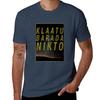 Klaatu Barada Nikto T-Shirt Feuchtigkeitsableitend Schnelltrocknendes T-Shirt