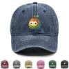 Cartoon Jackfruit Print Snapback Baseball Cap, Fruit Dad Hat Fit Sporting Hip Hop Sun Visor Adjustable Baseball Hat