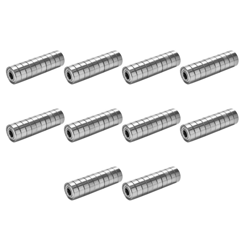 10-100PCS 608ZZ Deep Groove Ball Bearing Double Shield Miniature Bearing High-carbon Steel Single Row Ball Bearings 8x22x7mm