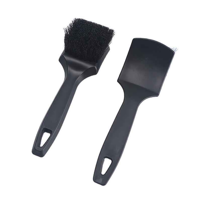 Effective PP Silk Cleaner Auto Detailing Scrub Brush Special Wheel Cleaning Tool for Tire Rim Decontamination Car Wash