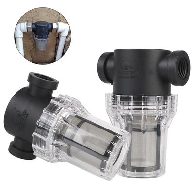 Préfiltre à impuretés pour tuyau d'eau d'aquaculture Filtre d'arrosage de jardin 80 mailles Accessoires de jardin Filtration ultrafine 1/2''