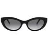 Saint Laurent Grey Geometric Ladies Sunglasses Sl M115 002 54