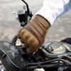 Touchscreen PU Leather Motorcycle Full Finger Gloves Protective Gear Racing Pit Bike Riding Motorbike Moto Motocross