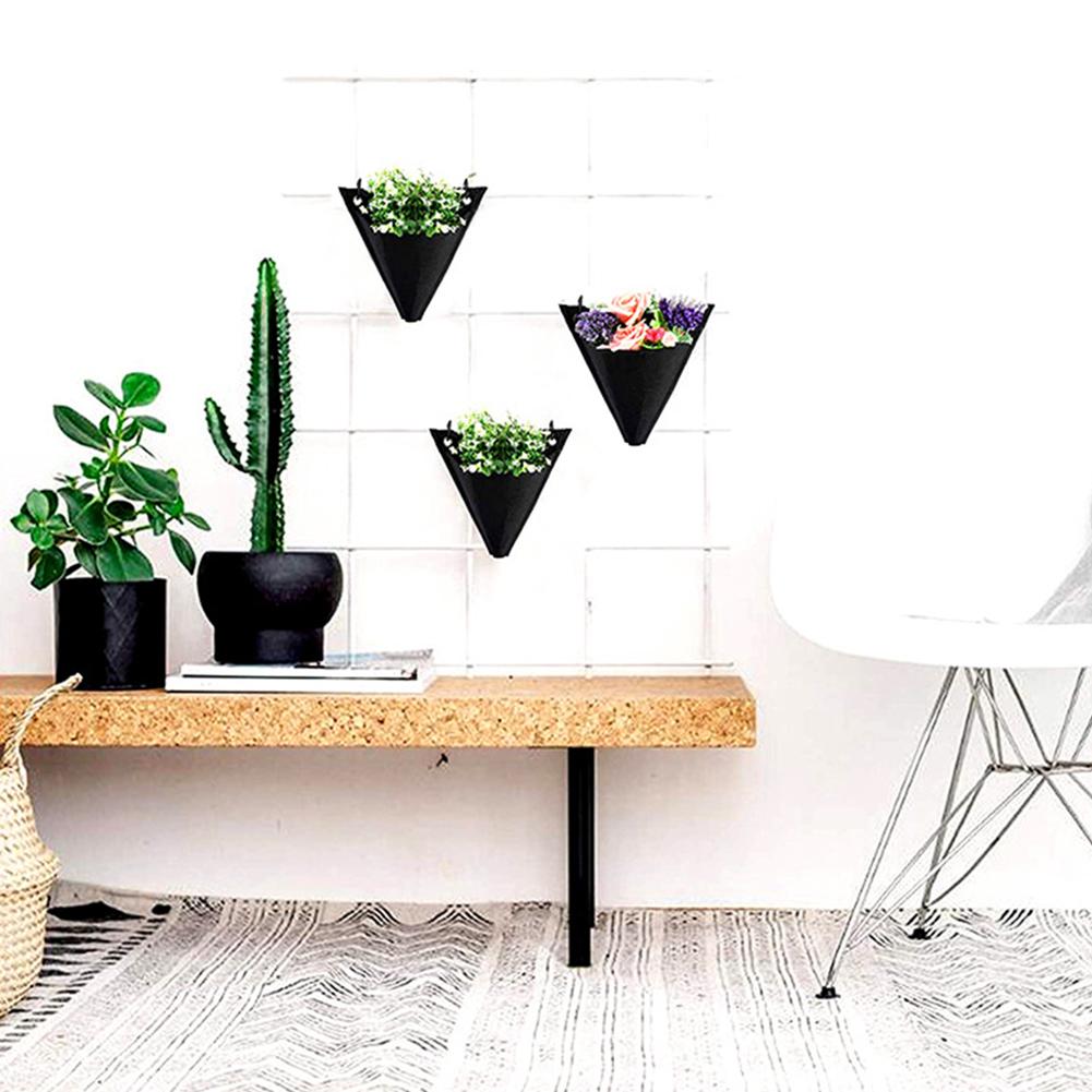 Grow Bags Planting Bag Yard Balcony Supplies Triangle Vegetable Wall Hanging Flower Gardening Herbs Outdoor Plants