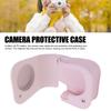 Camera Protective Case PU Leather Camera Case Accurate Opening Adjustable Shoulder Strap Comfortable Touch for Instant Cameras
