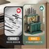 Kitchen Knife Holder Storage Rack, Chopsticks Tube Knife Holder Integrated Storage Box Restaurant Kitchen Knife Holder