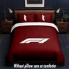 Set Biancheria da Letto Design F1 1 Copripiumino + 2 Federe Morbido Traspirante Biancheria da Letto per la Casa