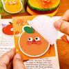 Office School Supplies Lovely Inspirational Fruit Text Cartoon High Looking Message Note N Times Cute Kawai Stationery Memo Pad