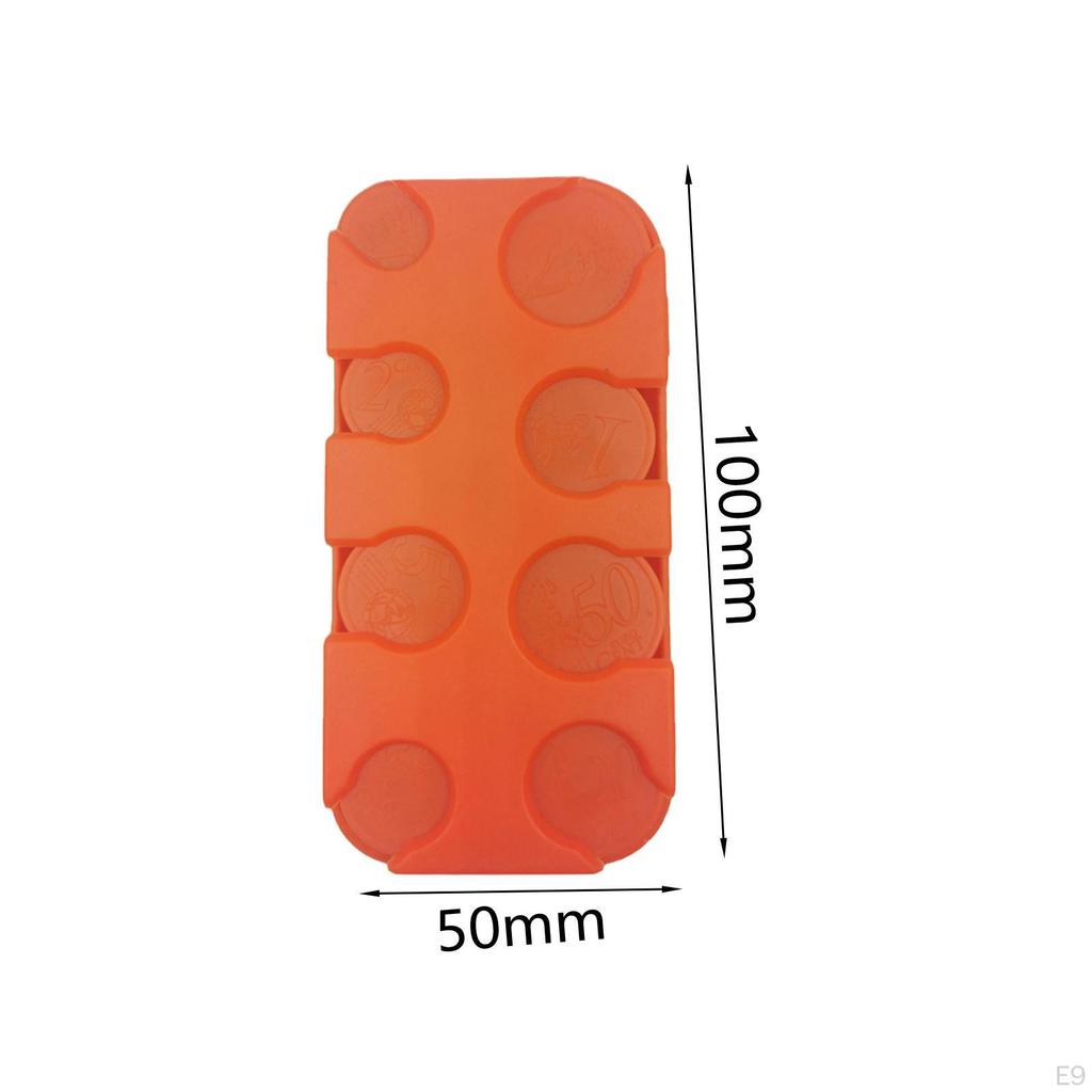 Dispenser Storage Box 1 Cent, 2 5 10 20 50 Cents, Euro And Lidded