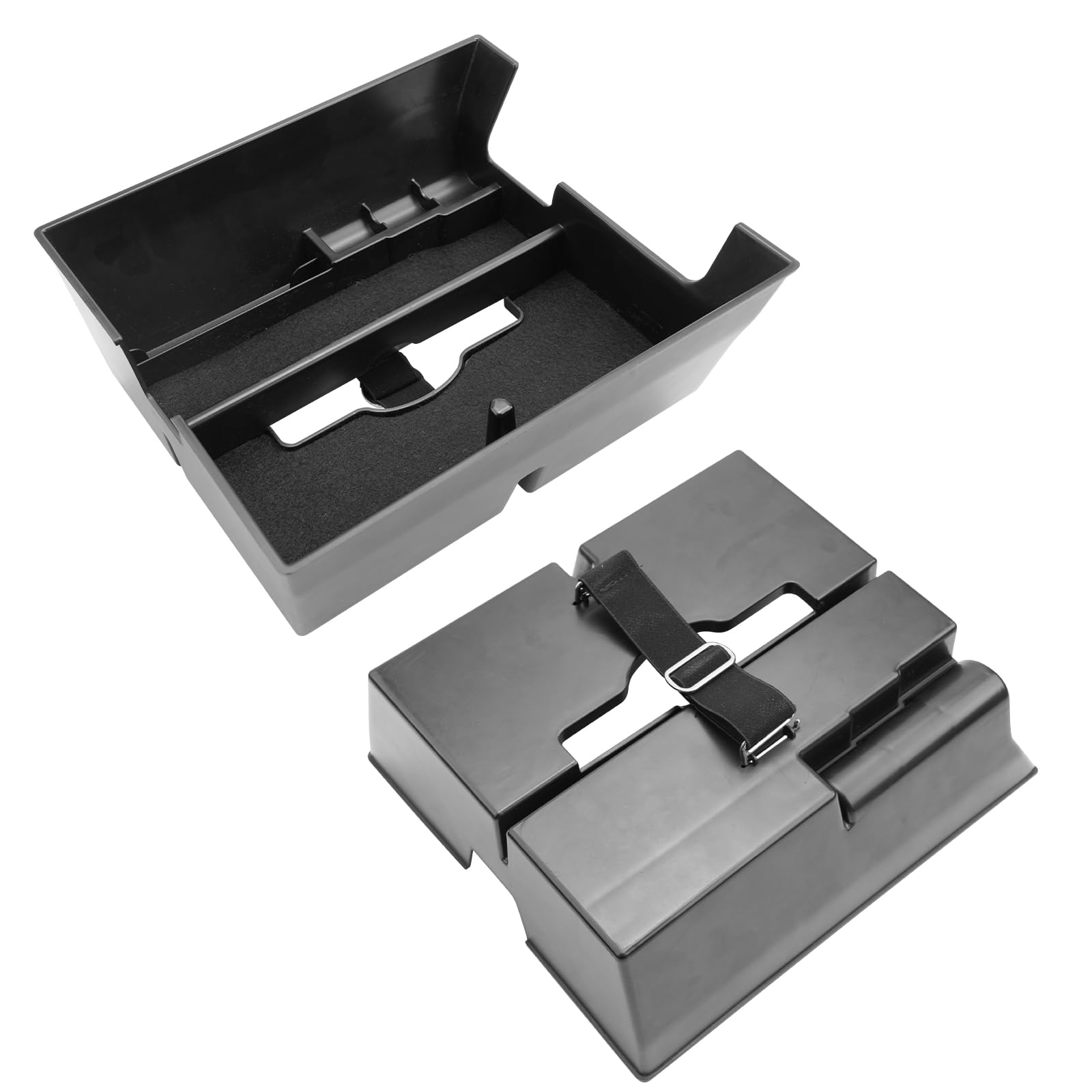 

RUIYA Center Console Box for Lexus LM LM500h Easy and ABS Lexus LM Tissue Car Interior Custom Parts Tray/Tissue (2nd Generation) (Lexus LM350h) - чёрный