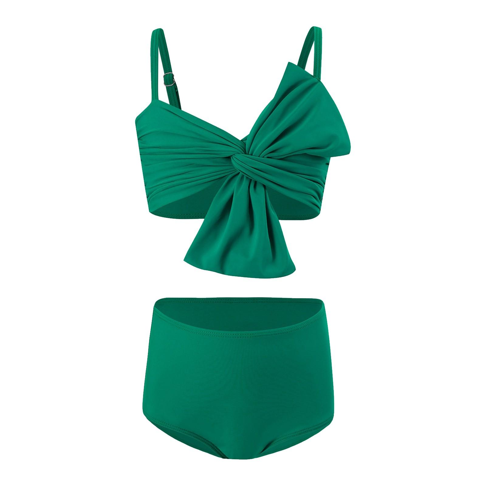 

Детский раздельный купальник с высокой талией Раздельный купальник 128