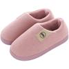 Moda 2024 Talla Grande 48-49 Zapatillas de Invierno para Mujer para Casa Suela Blanda Amantes Interior Zapatos Cálidos Antideslizantes Femenino Masculino Talla Grande Zapatilla de Casa