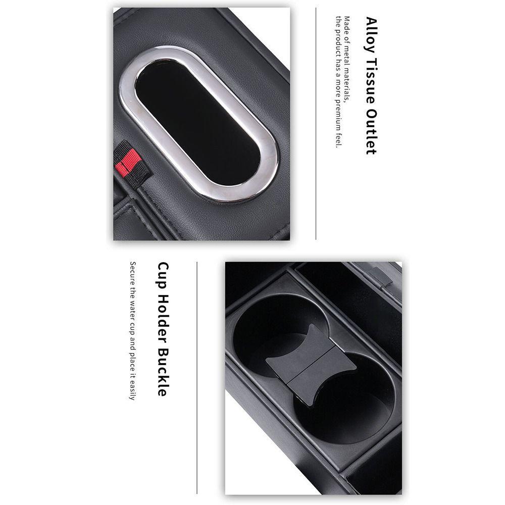Multifunctional Armrest Heightening Pad Luxury Car Storage Box  Central Storage