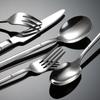 304 stainless steel knife, fork, spoon, western tableware, multi-specification knight mirror polished square handle, company gifts