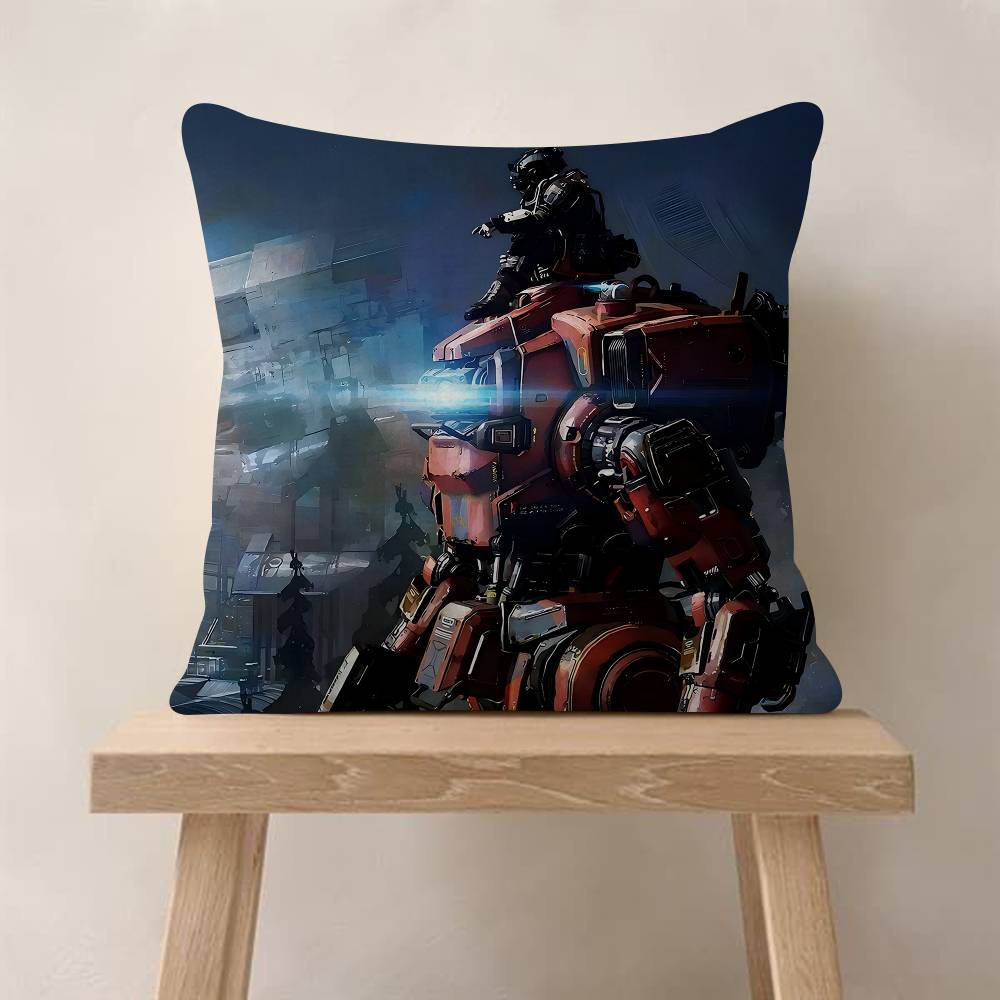 

Game TTitanfall 2 Pillow Gift Home Office Decoration Pillow Bedroom Sofa Car Cushion CoverPillow Case 30x30cm