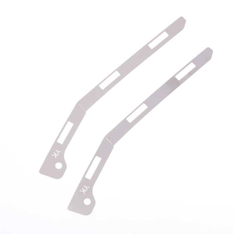2 Piezas Hebilla de Placa Metálica Para Accord Octava Generación 2008 2013 Soporte Frontal de Parachoques Soporte de Fijación Resistente al Óxido