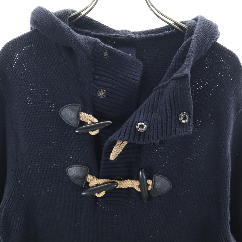 Gap Sweter męski Duffle z dzianiny z długim rękawem Parker M Granatowy używany