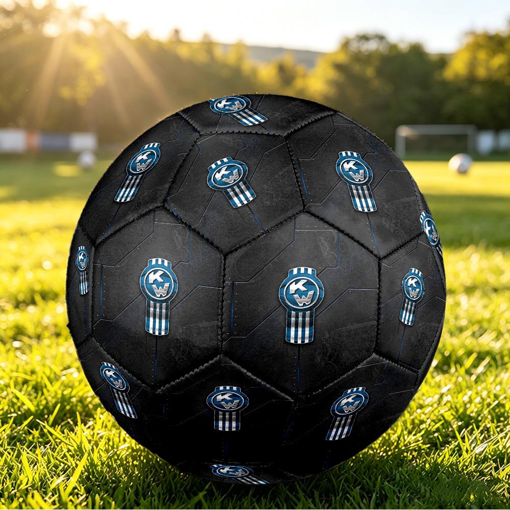 Kenworth Print Standard Size 5 Soccer Ball Durable Shock?Absorbing Ball For Training Match Outdoor Play