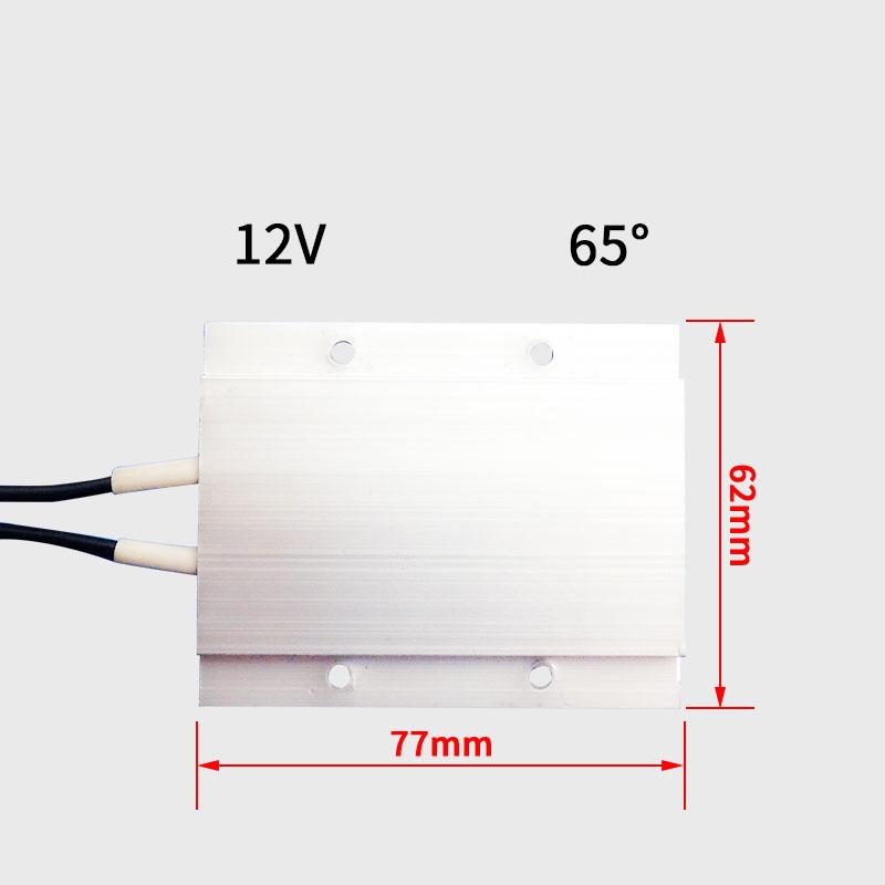 

PTC Heating Element 12V 24V 110V 220V Constant Temperature Thermistor Air Heating Sensor Aluminum Hair Dryer Curlers Heater 77x62x6mm