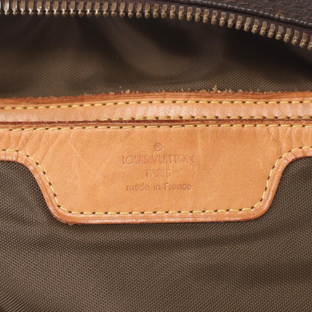 LOUIS VUITTON Monogram Evasion Boston bag Monogram canvas Brown unisex M41443 Used