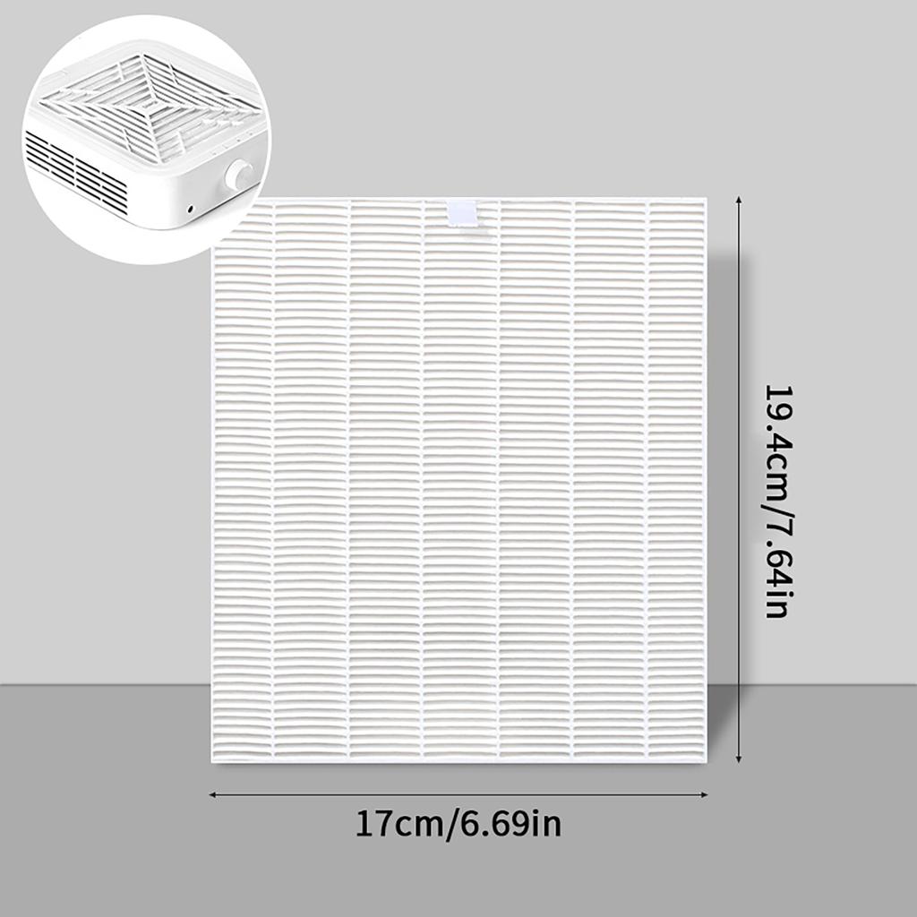 Nail Dust Collector Replacement Filter Nail Vacuum Cleaner Filter Manicure Screen Plate Brushless Nail Dust Extractor Filter