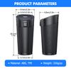 Universal Car Trash Can Cup Holders Garbage Storage Box Sticker For KIA Cerato Proceed Venga Stonic Picanto Sorento Stinger