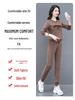 Khmer Embroidered Casual Sport Suit for Women - Spring/Autumn Age-Reducing Sweater & Sweatpants