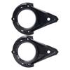 Adjustable Sturdy ABS Motorcycle Pulley Cover Protective Guard Quick Install Design Wide Fit for Various Bike Models