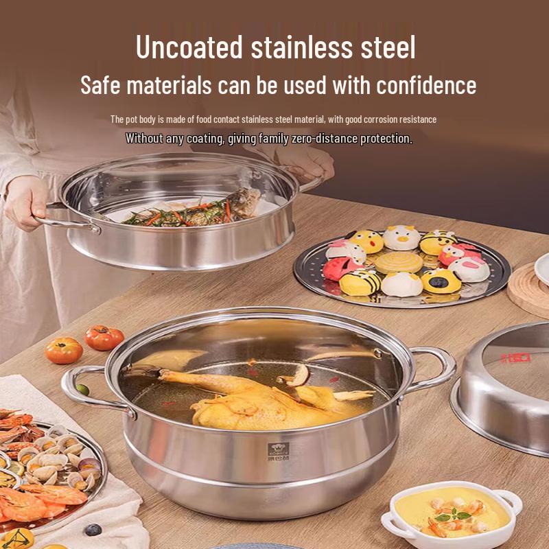 Kangbachen Zhengweixian Series Double-Layer Steamer