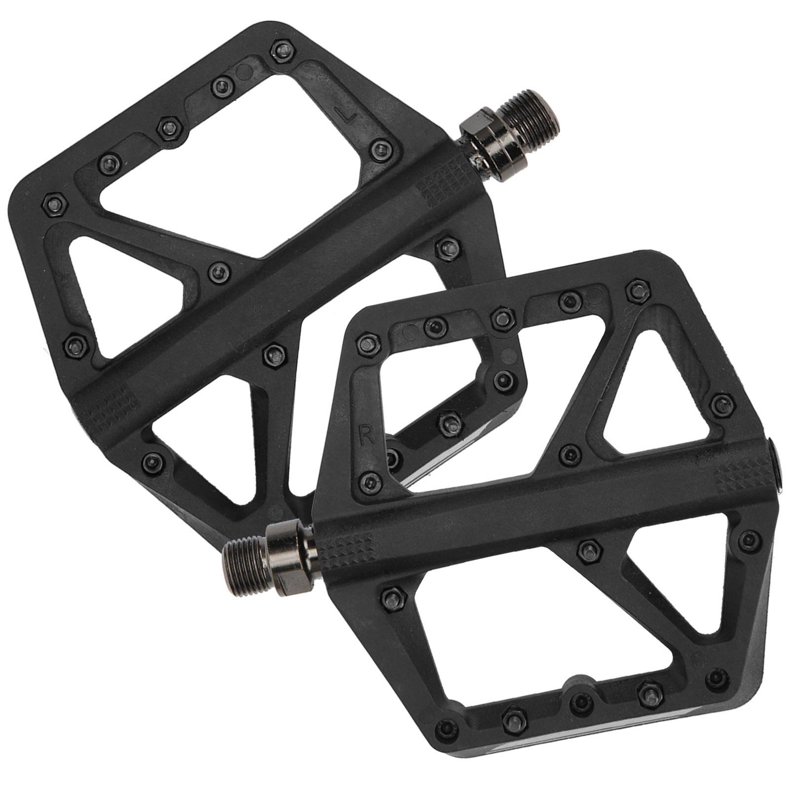 Nylon Fiber Bicycle Pedals 3 Bearings AntiSlip Mountain Bike Cycling Platform Flat Pedals