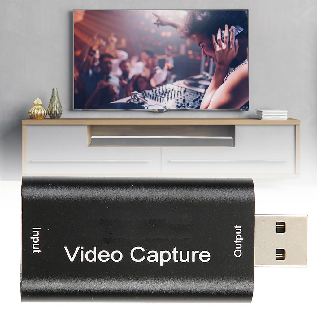 Video Capture Card USB2.0 HD Portable Computer Supplies for Windows   Android   OS X