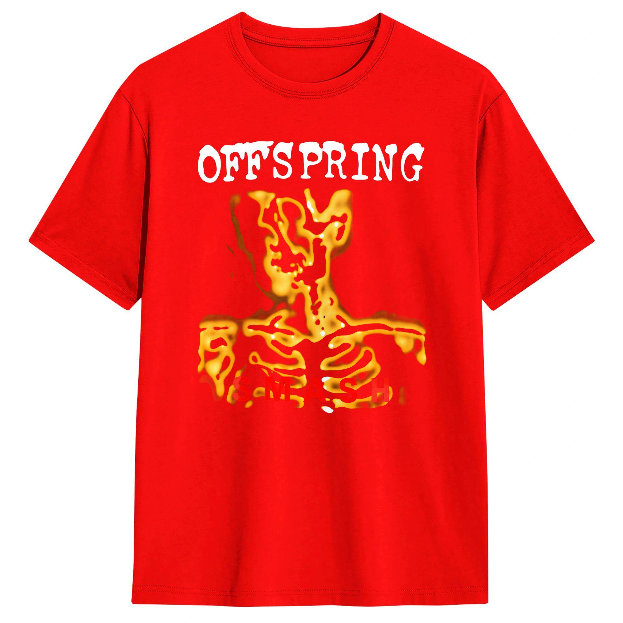 

Funny The Offspring Band Smash TShirts Men Crew Neck 100 Cotton T Shirts Short Sleeve Tee Shirt Plus Size Clothes S