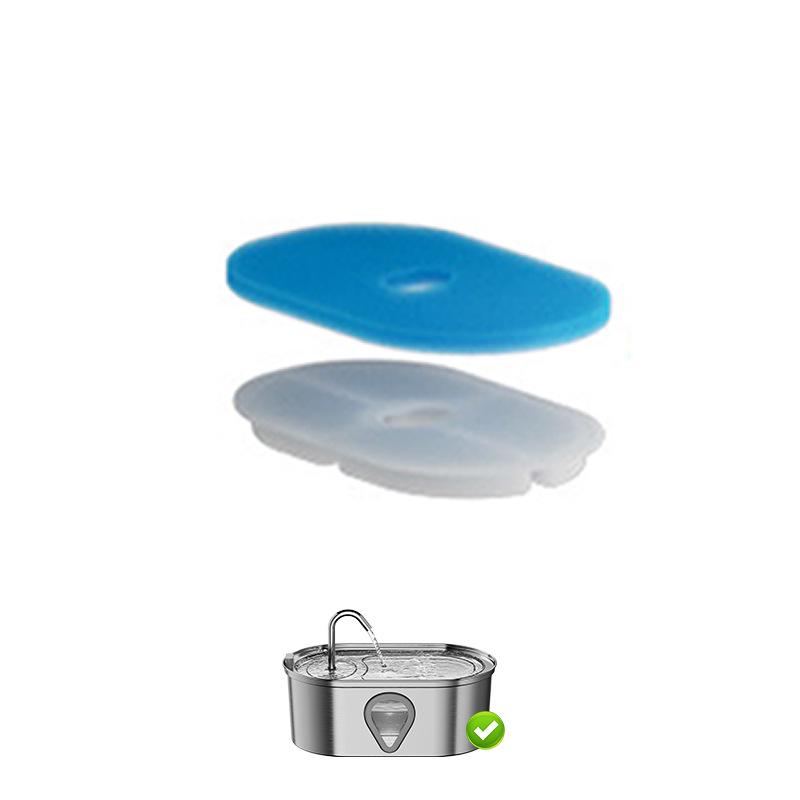 Round Arc Cotton Pet Water Fountain Filter Cartridge