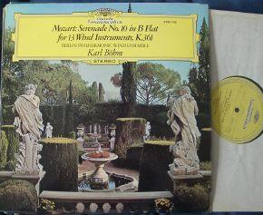 

LP Record WOLFGANG AMADEUS MOZART - BLASORCHE - Serenade No. 10 In B Flat For 13 Wi 2530136 Deutsche Grammo 1971 UK Classical Used