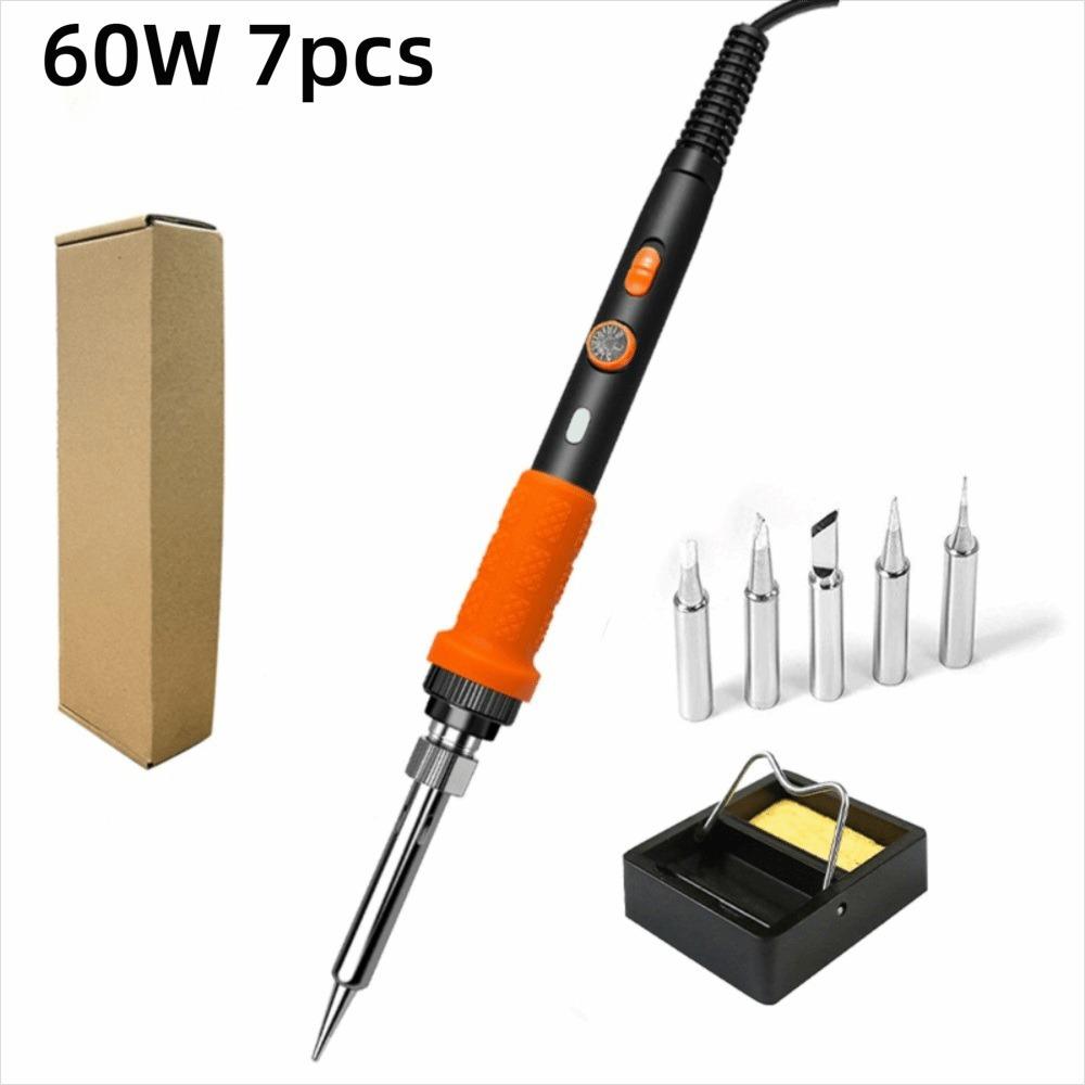 New 60W Electric Soldering Iron Internal Heating With Indicator Light Welding Tools Constant Temperature Control Soldering Tips