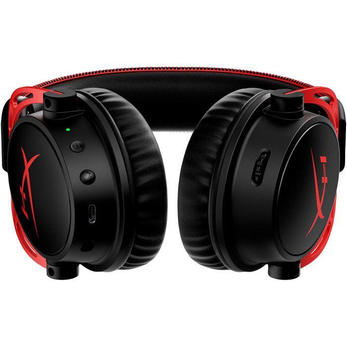 Casque Gamer Sans Fil - HyperX Cloud Alpha - pour PC - Noir &amp; Rouge