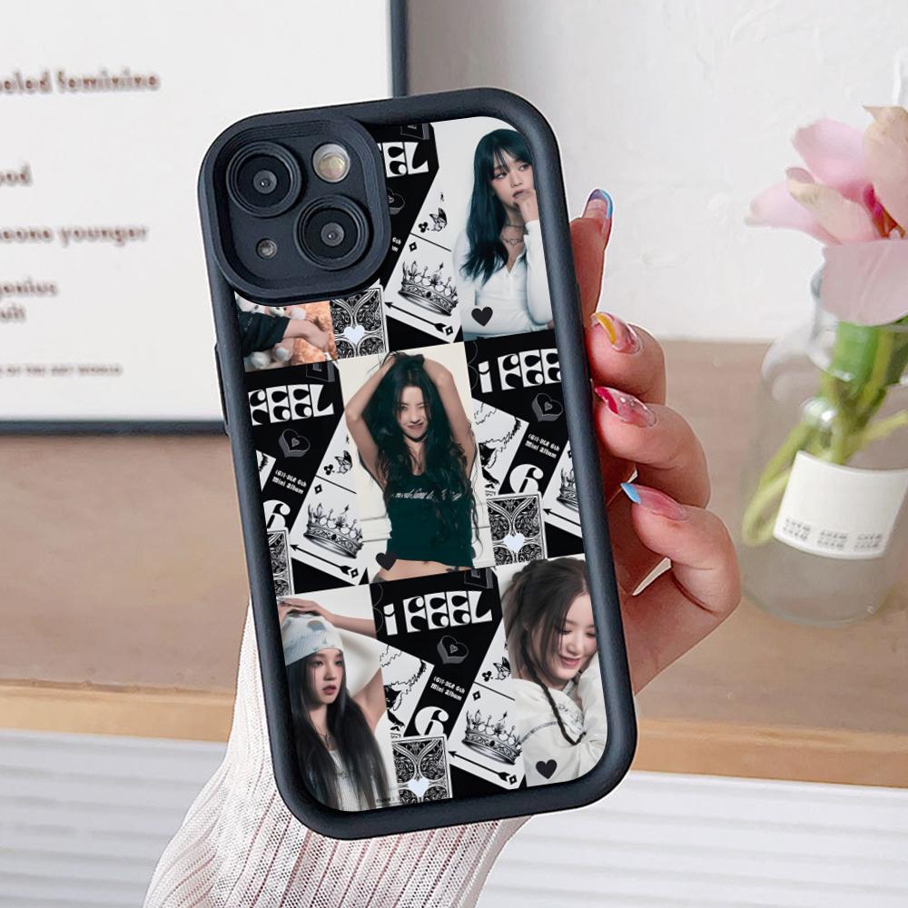 KPOP G-Gidle-S Thicken TPU Mobile Phone Case for iPhone 17 16 15 14 13 12 11 Air Pro Max Plus Colorful Cover