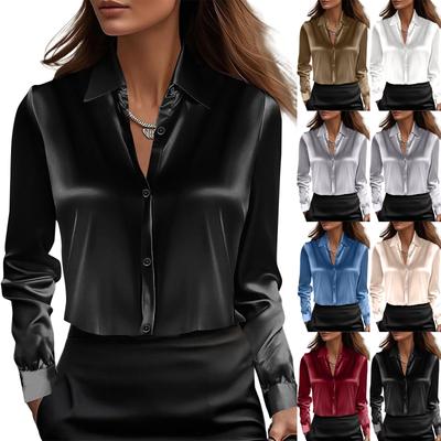 Camisas de manga larga para mujer con estampado lindo, camisetas gráficas, blusas casuales, tallas grandes, camisetas básicas