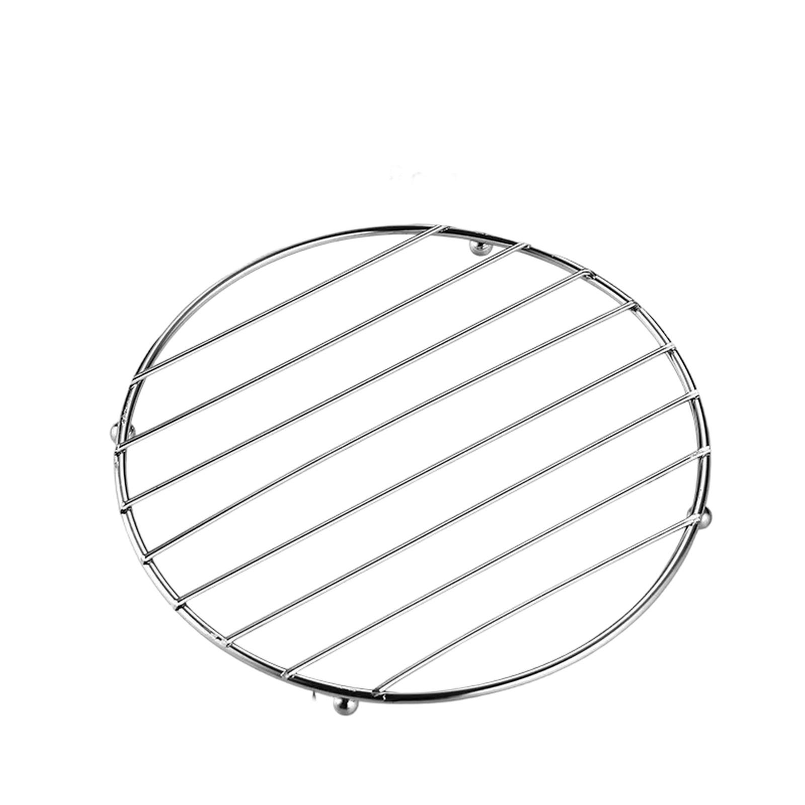 

Термостойкий коврик из нержавеющей стали для кухонной столешницы, не горячая подставка серебряный