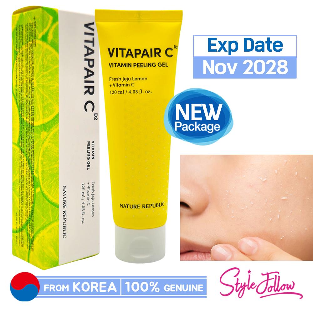 

[NATURE REPUBLIC] Vitapair C Витаминный пилинг-гель 120 мл 1pc + Sample Gifts