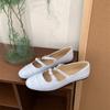 Niche Shallow Mouth Evening Breeze Single Shoes Women's New Summer Ballet Flat Grandma Shoes