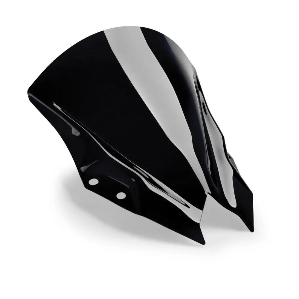 For Kawasaki NINJA500 SE 2024 NINJA 500 Double Bubble Windscreen Windshield Fairing Screen Wind Deflector Accessories Moto