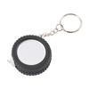 1M Tyre Shaped Keyring Plastic Tape Measures Measuring Tools Measurement Soft Ruler