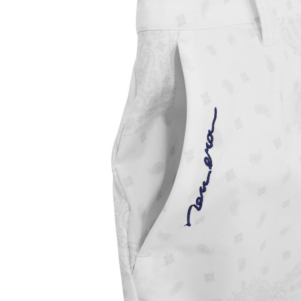 New Era Bandana Golf Asymmetrical Pleated Size S Women's Skirt, White,