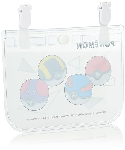 [Pokémon] Clip Pocket Průhledná Clip Pocket Kids KPK71453 Průhledná/Monster Ball