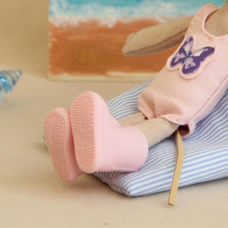 High Cut Rainproof Doll Shoes PVC Perfect For OB11 Doll Accessories Photo Props