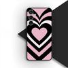 Casing for Apple iPhone 17 Pro XS Max Air 6 7 8 Plus 5 + SE 2022 SE2 16E Phone Cover Protective Case Star Dark Red Heart Love